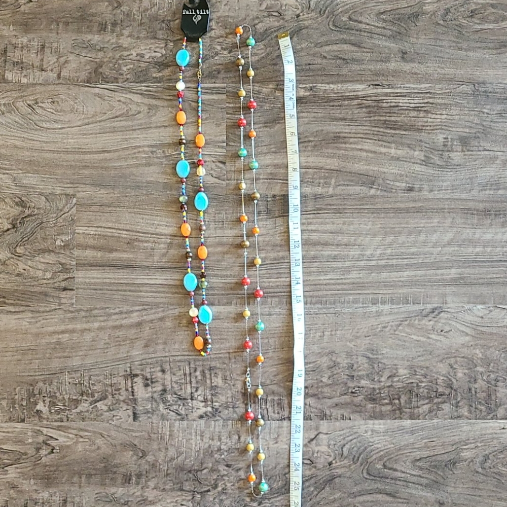 2 Bead Necklaces